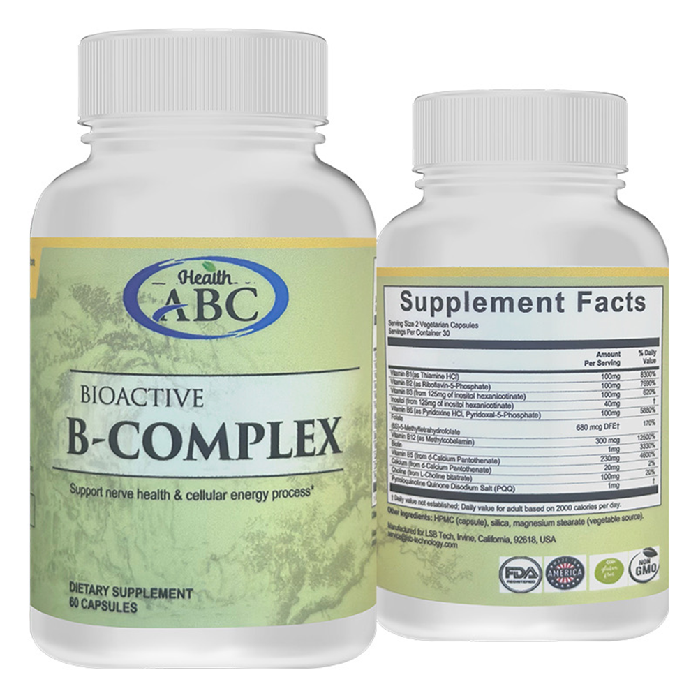 Health ABC Bioactive B-Complex+PQQ