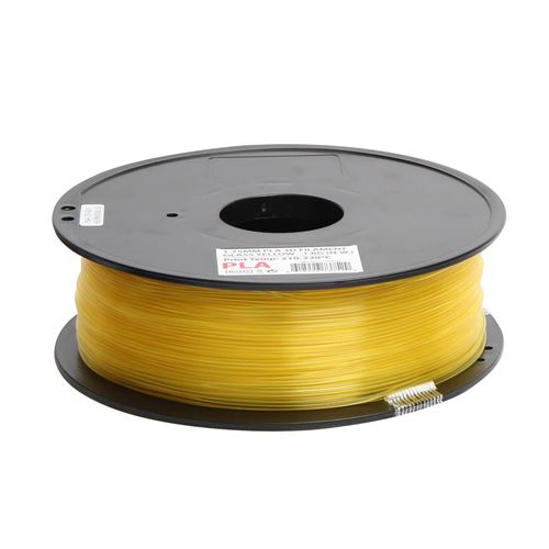 2-Pack SUPPLY3D PLA+ 3D Printer Filament 1.75 mm 1.0 KG - Yellow