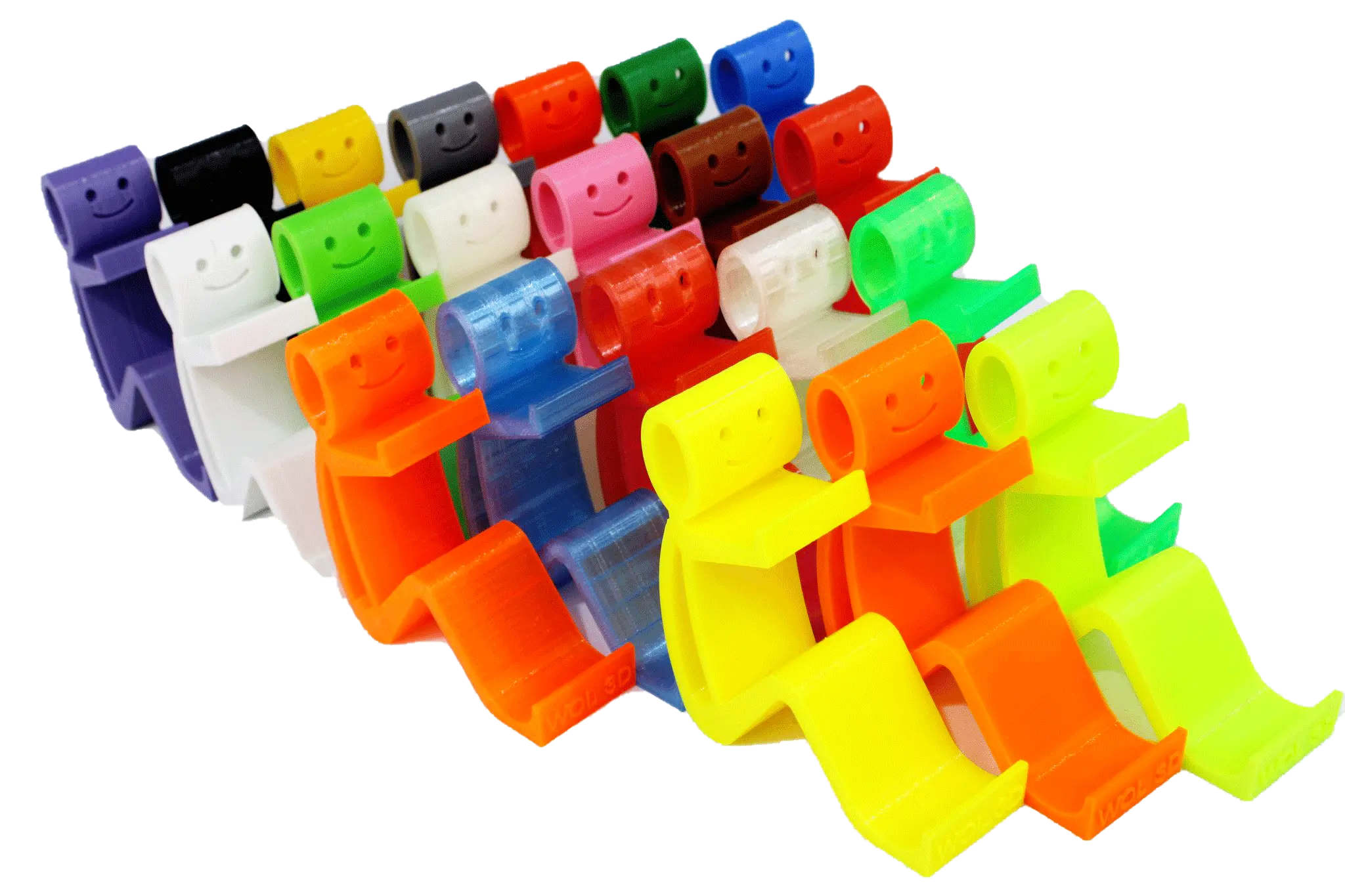 10 pcs filaments as a bundle PLA plus