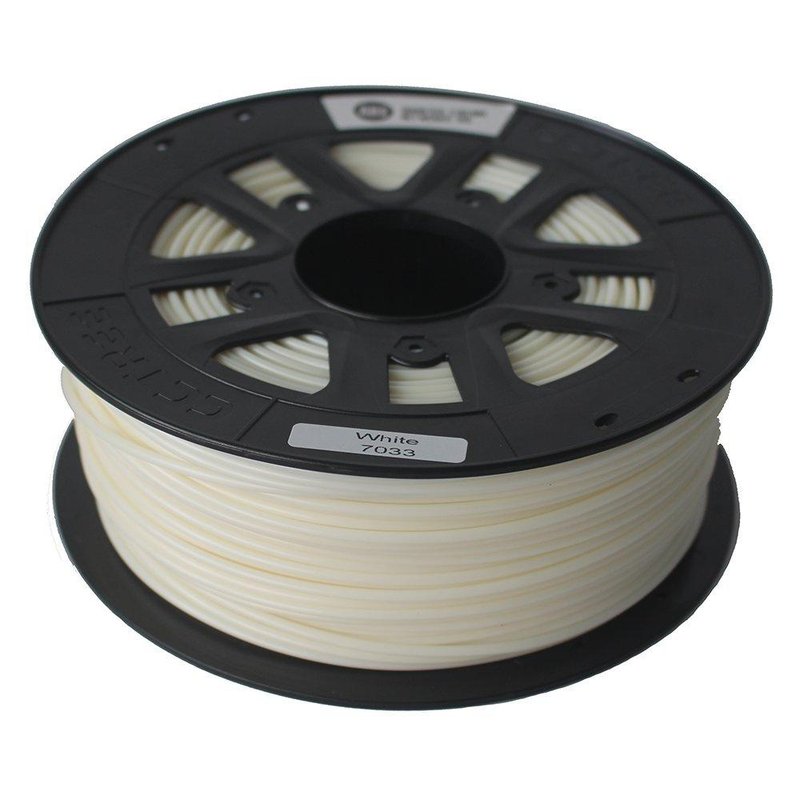 2-Pack SUPPLY3D 3D Printer ABS Filament 1 KG, 1.75 MM, White
