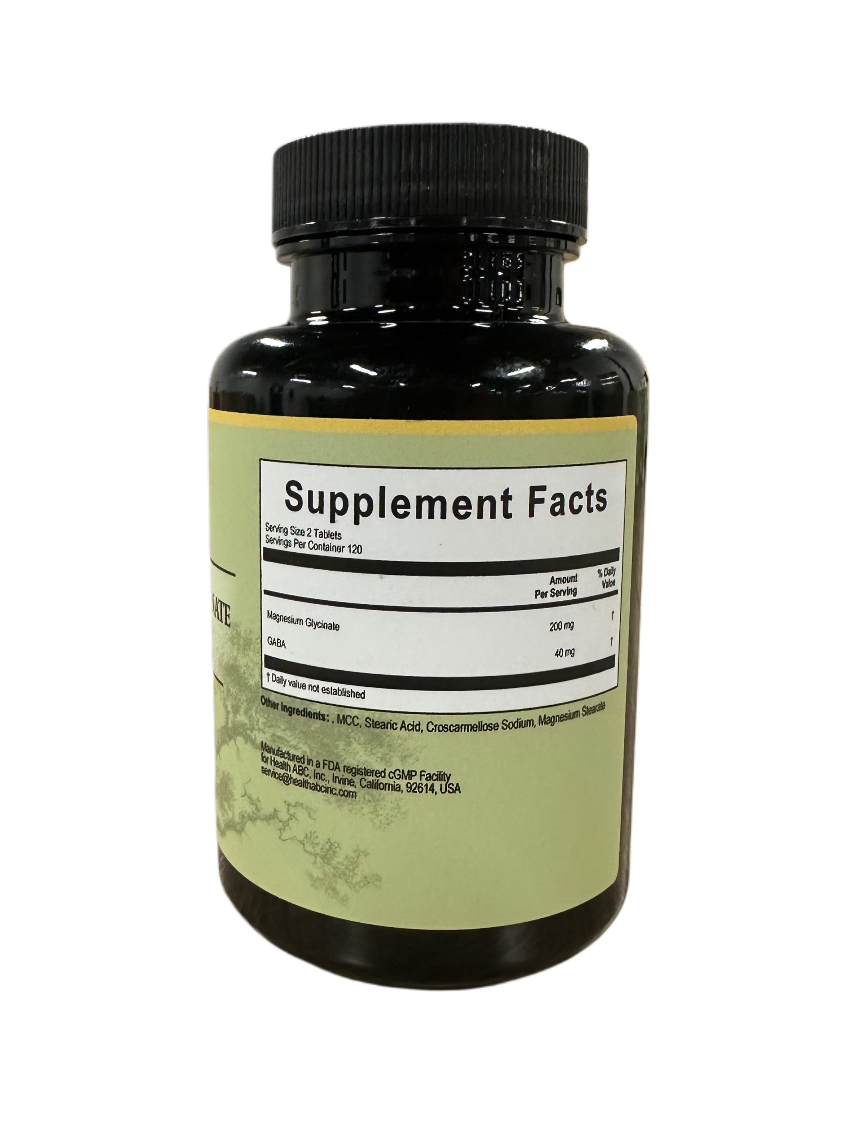 Health ABC Magnesium Glycinate & GABA