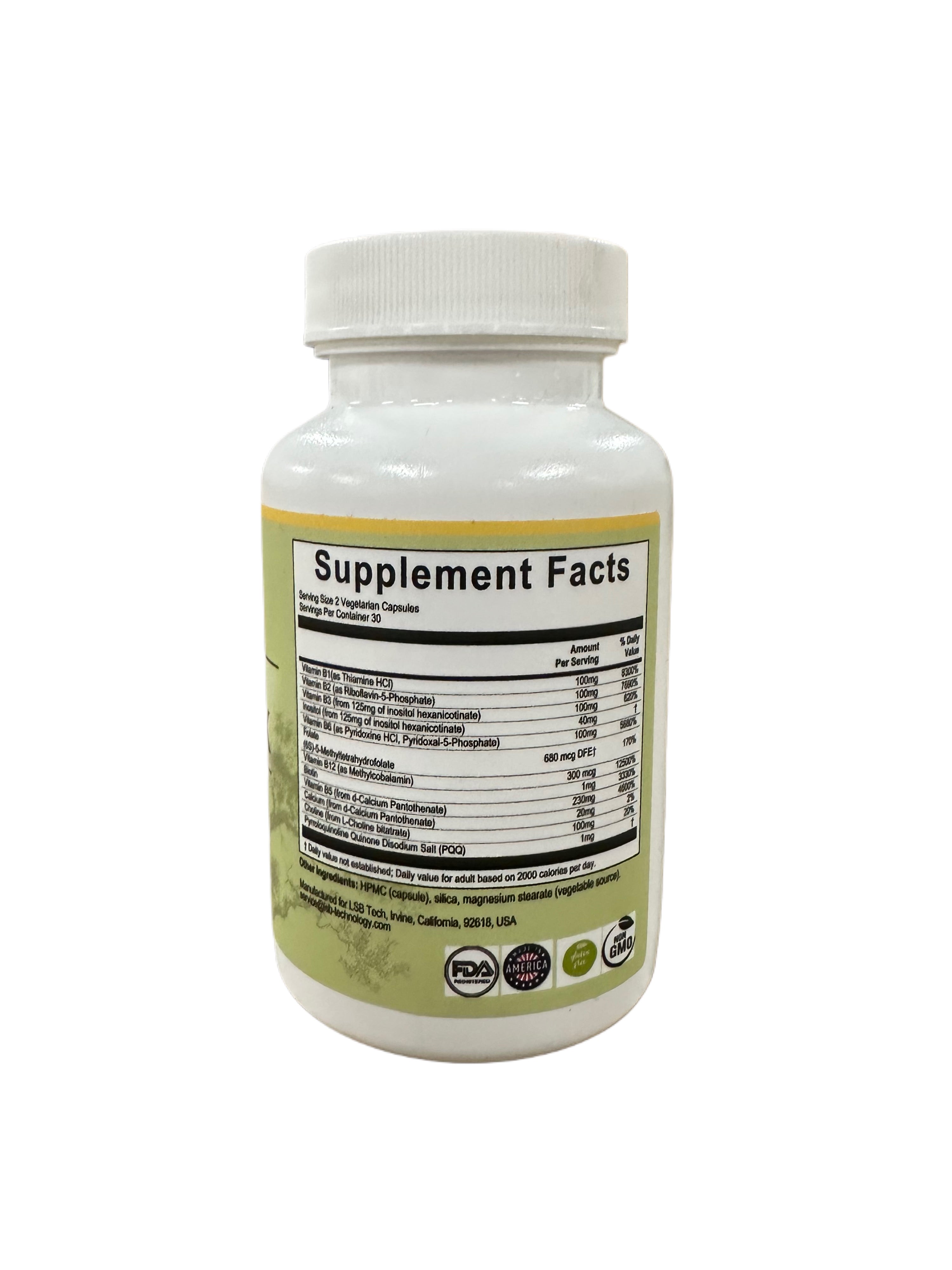 Health ABC Bioactive B-Complex+PQQ